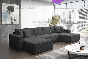 Фото диван еврокнижка Орлиан-Лофт-3 мод2 от Харизма Мебель
