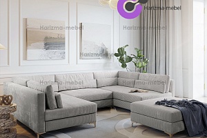фото Модульный диван П-образный  Герцог-3 мод4