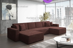 Фото диван еврокнижка Орлиан-Лофт-3 мод5 от Харизма Мебель
